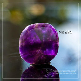 Amethyst Scheibensteine I