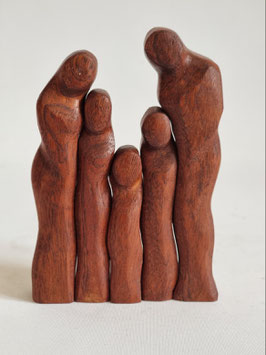 Familienbande, drei Kinder, Mahaghoni