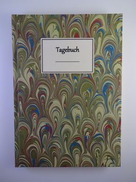 Tagebuch Marmor Hellgrün