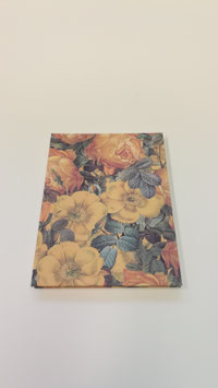 Leporello mit gelben Blumen