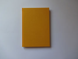 Notizbuch Gewebeband Gelb