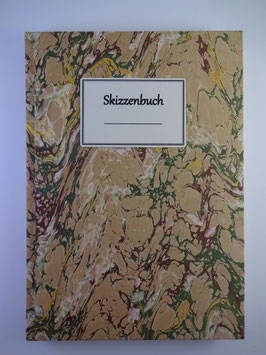 Skizzenbuch Marmor Beige