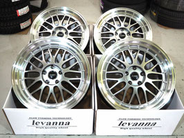 深リム メッシュ levanna V10-EX FFT 19inch 8.5J +42 9.5J +40 5H114.3 アルファード ヴェルファイア クラウン マークX プリウスα
