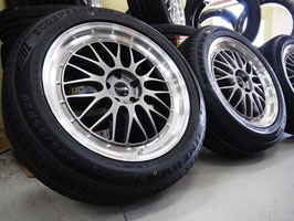 深リム メッシュ levanna V10-EX 20inch 8.5J 5H114.3 +35 特選輸入タイヤ 235/55R20 レクサスRX