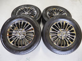 新車外し 極上品 40系 アルファード エグゼクティブラウンジ 純正 17inch 6.5J 5H120+40 ヨコハマ ADVAN V03 225/65R17 アルファード ヴェルファイア