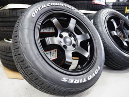 VALOR Racing TS6R コンケイブ 軽量 15inch 6.5J 4H100+38 TOYO オープンカントリー H/TⅡ 185/60R15 プロボックス アクア ヴィッツ フィット ヤリス ポルテ