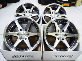 カスタムサイズ 要オーバーフェンダー 深リム コンケイブ VALOR DCR 18inch 6H139.7 9.0J+20 ヨコハマ AVID エンビガー 200系ハイエース
