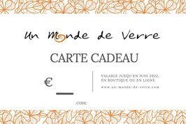 Carte Cadeau Classique