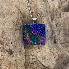 PENDENTIF CARRÉ "FUSION"