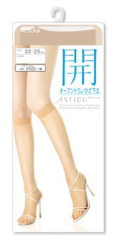 ATSUGI ASTIGU 開 Pantyhose Open Under the Knee