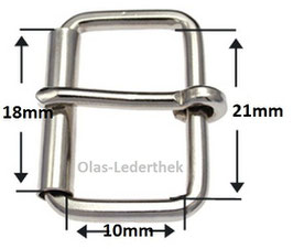 Rollschnalle verschiedene Größen