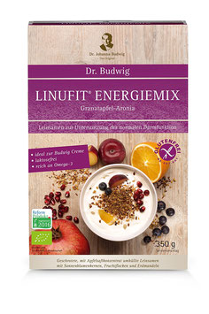 Dr. Budwig Linufit Energiemix Granatapfel-Aronia 350 g