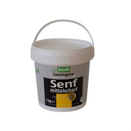 Senf mittelscharf 1 kg Eimer