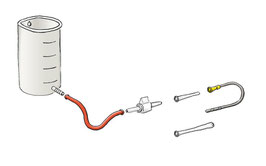 Irrigator (Einlaufgerät mit flexibler Einlaufhilfe)