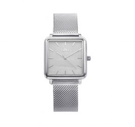 IKKI Horloge - TE07 Zilver/Parelmoer