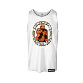 HerrenTankTop "Choke" (weiß)