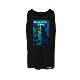 HerrenTankTop "Grimm of the North" (schwarz)