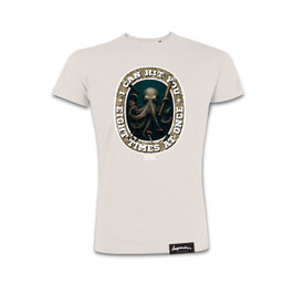 HerrenShirt "Octopus" (vintage white)