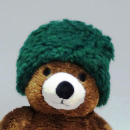 bonnet "green fluffy"