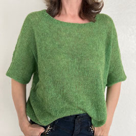 Strick Kit Jelly Green Shirt mit deutscher ausgedruckter Anleitung