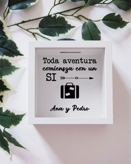 Hucha los siguientes viajera