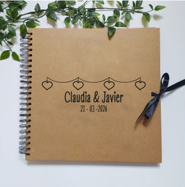 Libro de firmas Guirnalda