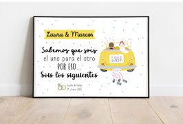 Lamina los siguientes coche