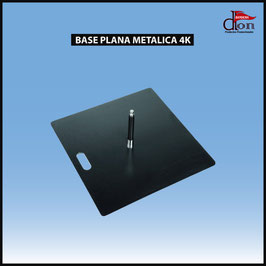 Base metalica plana 4kg.