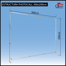 ESTRUCTURA ECO PHOTOCALL MAS BOLSO