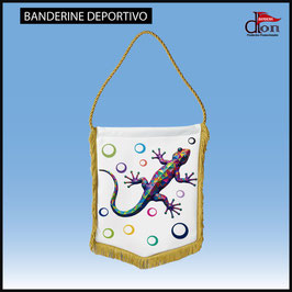 Banderín Deportivo Con Flecos