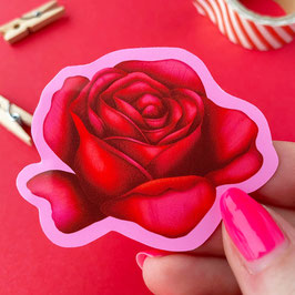 Red Rose - Sticker