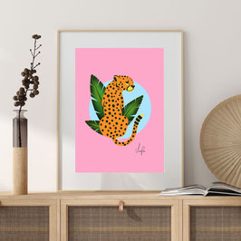 "Cheetah" - Art Print