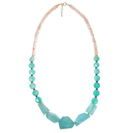Edelsteinkette Farbmix no2