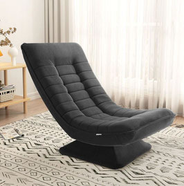 Relaxsessel mit Cord grau | JU301372