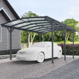 Carport 500 x 300 cm Bogendach