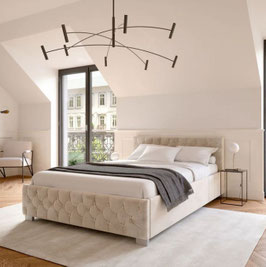JU300255 Polsterbett 180 x 200 cm beige
