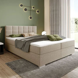 JU301431 Boxspringbett 180 x 200 cm beige