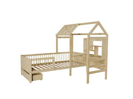 JU301793 Kinderbett 90 x 200 cm natur