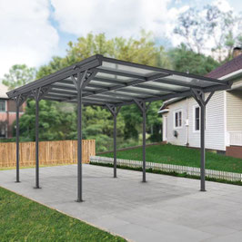 Carport 500 x 300 cm Flachdach