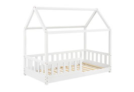 JU28481 Kinderbett 80 x 160 cm weiß