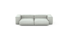Vetsak In-/Outdoor - Sofa - Zweisitzer Large - Herringbone Light Grey