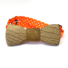 Holzfliege "MORE ORANGE"