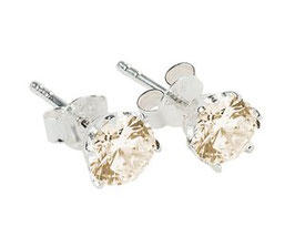 Ohrstecker Champagne