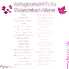 Dreieckstuch Moms "Auftrag"