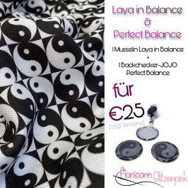 Musselin Laya in Balance + Backchecker-JoJo Perfect Balance