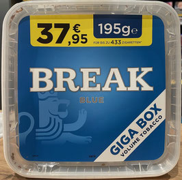 Break Blue Volume Tobacco Giga Box 195g 37,95€ (Emmer)