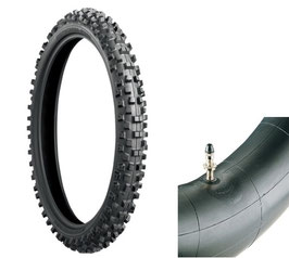 Reifen Bridgestone M203 70/100-17 40M TT NHS + Schlauch Variante