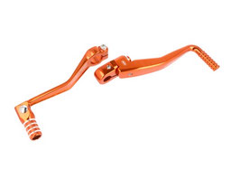 Set orange Kickstarter/Schalthebel S51 Aluminium Enduro*