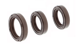 Set Wellendichtringe ETZ125, ETZ150 braun (3x Motor) TCK* nur ETZ150 mit Dichtkappe