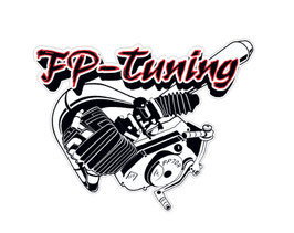 FP Aufkleber Motor Logo groß Ø  250mm